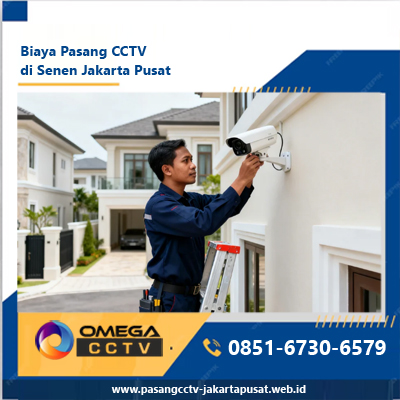 Biaya Pasang CCTV di Senen Jakarta Pusat (